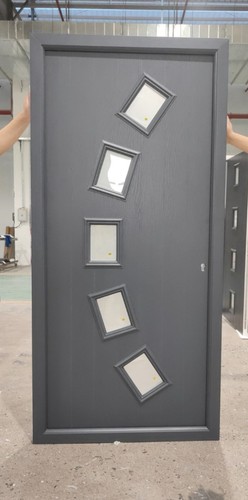 Anthracite grey composite door - anthracite,