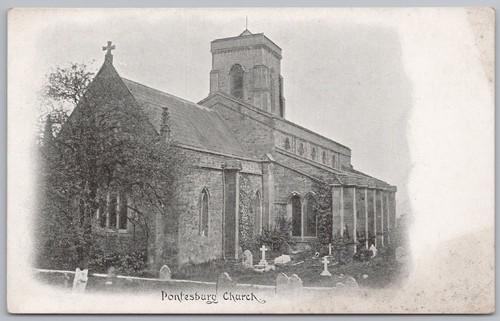 Pontesbury the church - the,