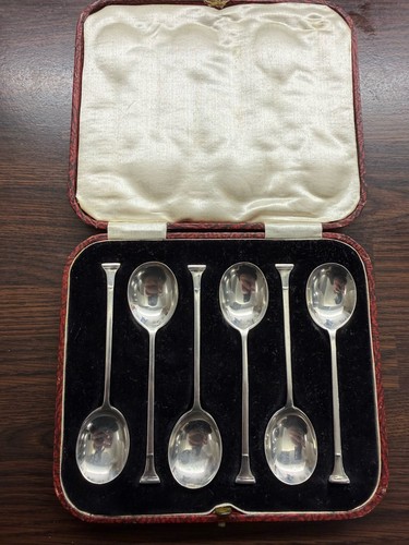 Antique coffee bean spoons - antique,