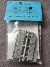 Colin Ashby GWR 5 Plank Open Wagon Kit