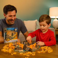 Dinosaur Domino Run Rally Set