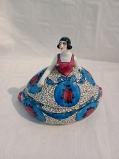 Trinket Box. Bone China. Made In France. 1920s Vibe!