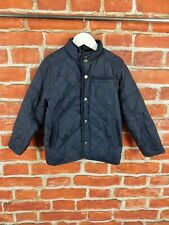 NEXT COAT AGE 6-7 YEARS NAVY BLUE DIAMOND QUILTED LIGHT CASUAL JACKET 122CM BOYS