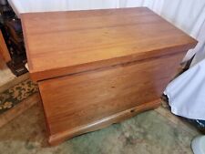 Solid Pine Ottoman - Ext 22 7/8" H x 31" x 17 7/8"