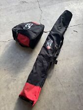 Rossignol Used Mens Skis w/Bindings 178cc Poles Boots 345mm Size 13 Storage bag
