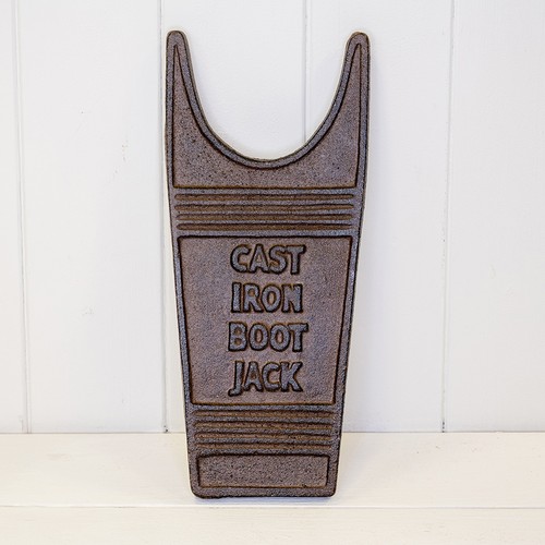 Cast iron boot jack - boot,