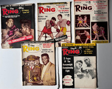 The Ring Boxing Magazine 5 x