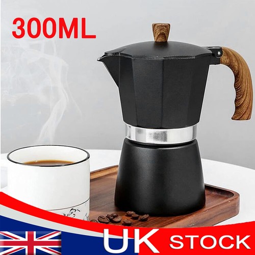 300ml aluminum italian moka - aluminum,