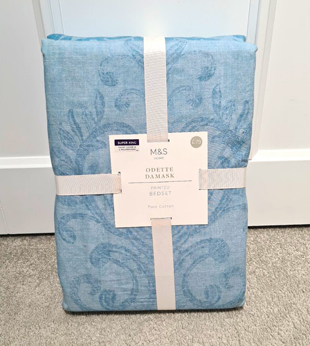 Home odette damask super - m&s,