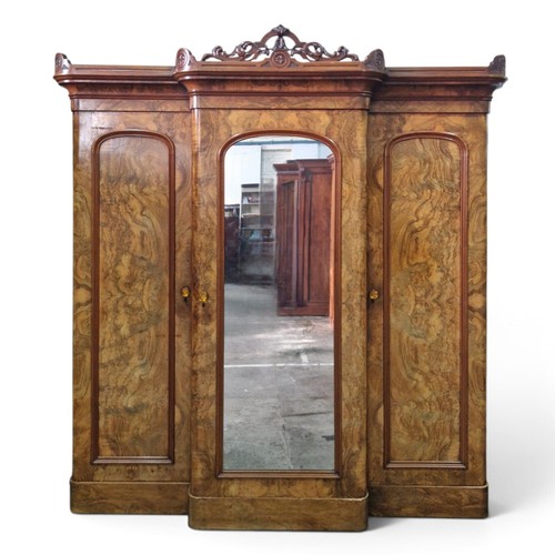 Antique victorian burr walnut - antique,