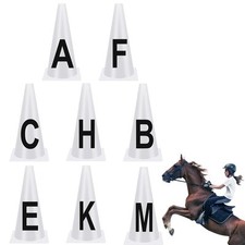 Dressage Cones With Letters Sports Dressage Markers Competition Horse Frugal