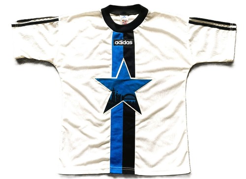 Newcastle training top - top, 1995-96