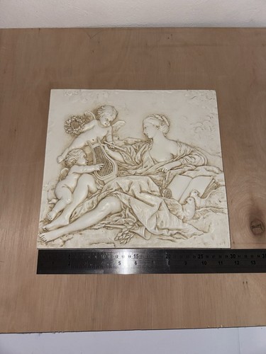 Decorative wall plaque woman - wall,
