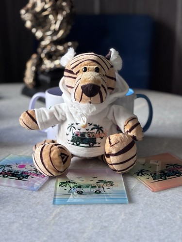 Campervan gift set - mug, coaster