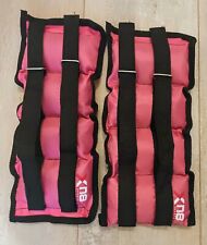 Xn8 Neoprene Ankle Weights Strap 4Kg Pair 1.5Kg X 2 Running Fitness Gym Exercise