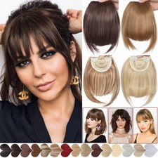 REAL Natural Fringe Bangs Clip