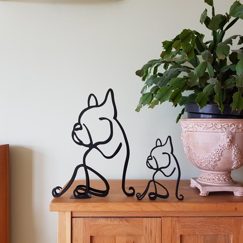 Minimalistic metal black - black, cute