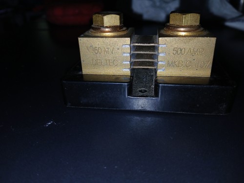 Deltec 500 amp 50mv shunt - deltec,