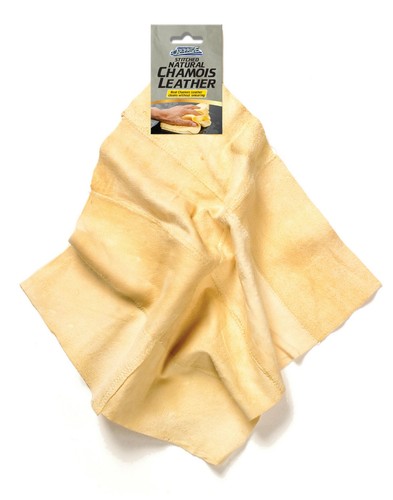 Natural chamois leather - natural,