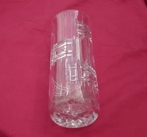Polish hand cut crystal - hand‑cut, vase