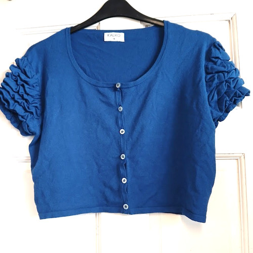 Kaliko ladies cropped - cropped, cardigan