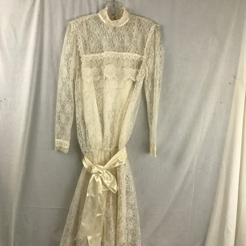 Vintage gunne sax dress lace - vintage,