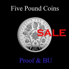 1972 - 2025 £5 Five Pound