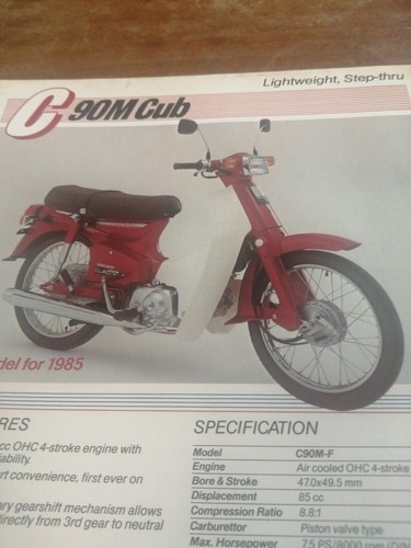 Honda c90m cub - honda,