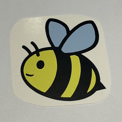 7cm vinyl sticker bumble bee - 7cm,