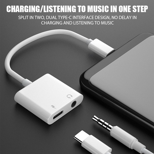 Audio adapter usb c - 2-in-1,