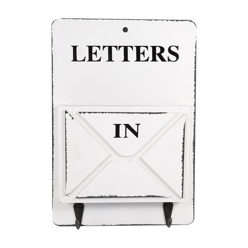 Wall letter rack - letter, holder
