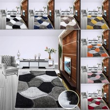 New Modern Large Shaggy Rug