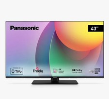 Panasonic 4K LED Smart TV 43 Inch TB-43W60AEY HDR UHD TiVo OS Dolby Vision Black