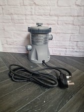 Bestway 10ft Swimming Pool Easy set Electric Flowclear Filter Pump #M