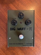 Sovtek Electro Harmonix Big Muff Pi Green Russian V7 Tall Font Plus Box