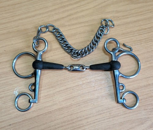 Rubber pelham bit - rubber,