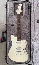 Fender MIJ Ltd Edition Modern Jazzmaster HH 2019 - Olympic Pearl + hard case