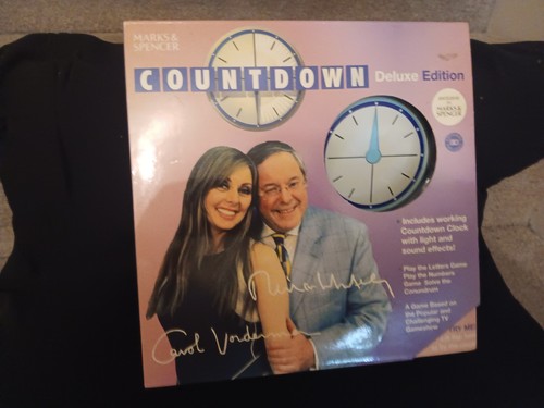 Vintage countdown board game - board,