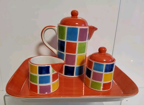 Whittard coffee pot - pot, cream