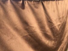 2 Metres Upholstery Velvet Curtain Fabric Chocolate Brown W1.45m (B98