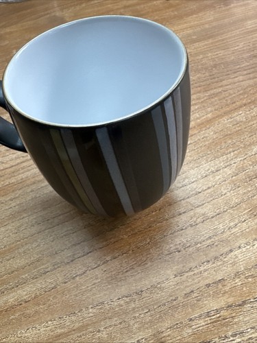 Jet black stripes denby - jet,