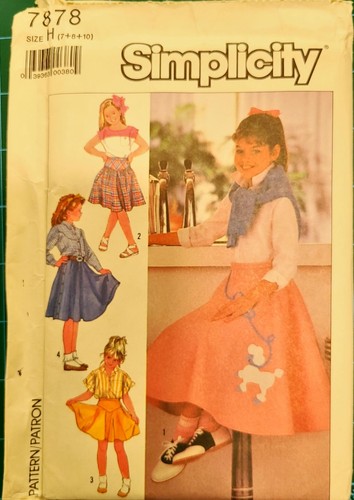 Simplicity 7878 girls - simplicity,