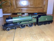 Bassett Lowke O Gauge Clockwork BR Green 4-4-0 Tender Loco 62453 Prince Charles