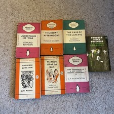7 x Vintage Penguin Orange