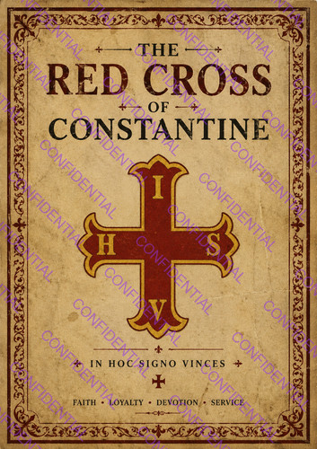 Red cross constantine templar - constantine,