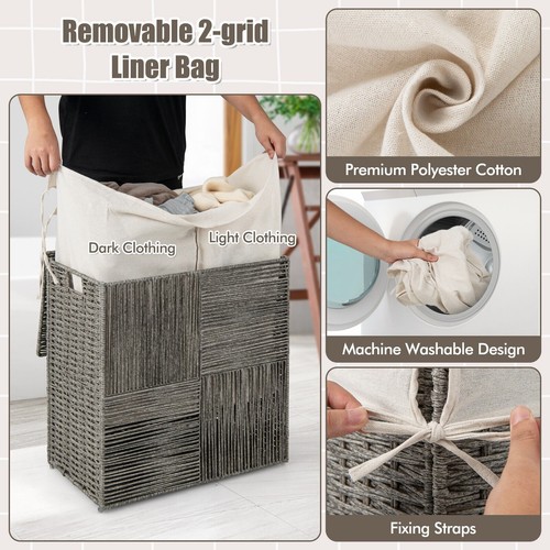 110l laundry hamper bathroom - laundry,