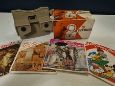 Vintage Viewmaster Gaf Model G 1950s- Included 13 Reels In Original Box