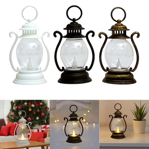 Vintage style led oil lamp - vintage,