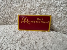 Vintage McDonald’s Employee