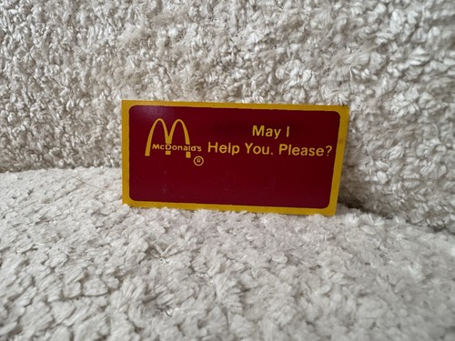 Vintage mcdonald employee - mcdonald’s,